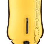 CRESSI Glide Pro Swim Buoy 28 L – Aufblasbare Signalboje für Freiwasserschwimmer
