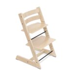 Stokke Tripp Trapp Stuhl Natur – Mitwachsender Hochstuhl für Babys bis Erwachsene