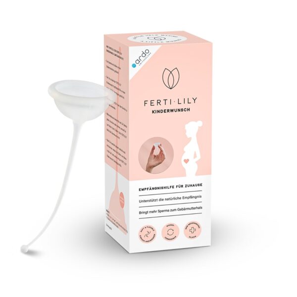 Ardo FERTI-LILY Empfängnishilfe – Hormonfrei schwanger werden mit medizinischem Silikon