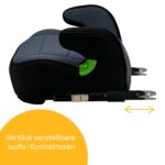 Osann Junior Isofix Sitzerhöhung i-Size 126-150 cm – Sichere Kindersitzerhöhung Nero – Bild 7