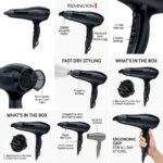 Remington Pro-Air D5210 Ionen-Haartrockner 2200W – Profi-Styling mit Keramik-Ionen-Ring – Bild 5