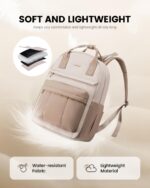 LOVEVOOK Wickelrucksack Gross mit Wickelauflage – Windeltasche für Eltern & Kinderwagen – Bild 3