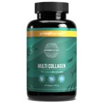 Primal Multi Collagen Kapseln – 5 Kollagentypen mit Vitamin C für Haut & Gelenke