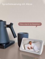 nooie 1080P HD Babyphone mit 360° KI-Tracking – WLAN Baby Monitor mit Gegensprechfunktion – Bild 3