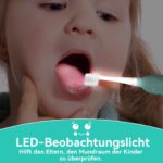 Seago Elektrische Kinderzahnbürste ab 3 Jahren mit LED-Licht & Smart Timer – SG2139 – Bild 5
