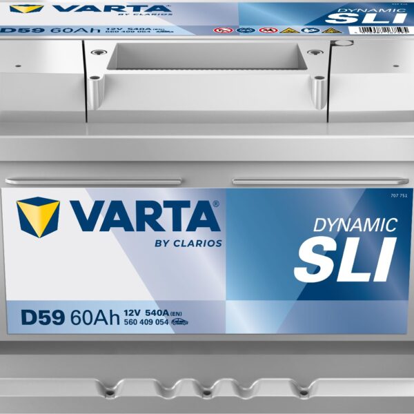 VARTA Blue Dynamic D59 Autobatterie 12V 60Ah – Zuverlässige Startleistung für Ford & Opel