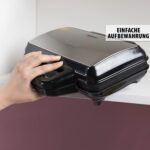 Tristar WF-1171 Waffel-Pommes-Maker 1000W – 15 Portionen gleichzeitig, Edelstahl – Bild 7