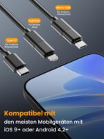 Vorth Endoskopkamera 1920P HD mit 8 LED – Inspektionskamera für iOS & Android – Bild 6