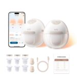 eufy E20 tragbare Milchpumpe – HeatFlow-Technologie, freihändig & App-gesteuert
