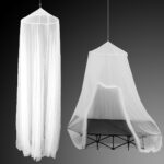 AMANKA Moskitonetz XXL 2,5 x 12 m – WHO-zertifierter Insektenschutz für Doppelbett & Babybett – Bild 9