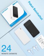 AsperX Power Bank 10000mAh 2er-Set – Externes Ladegerät mit USB-C für iPhone & iPad – Bild 10