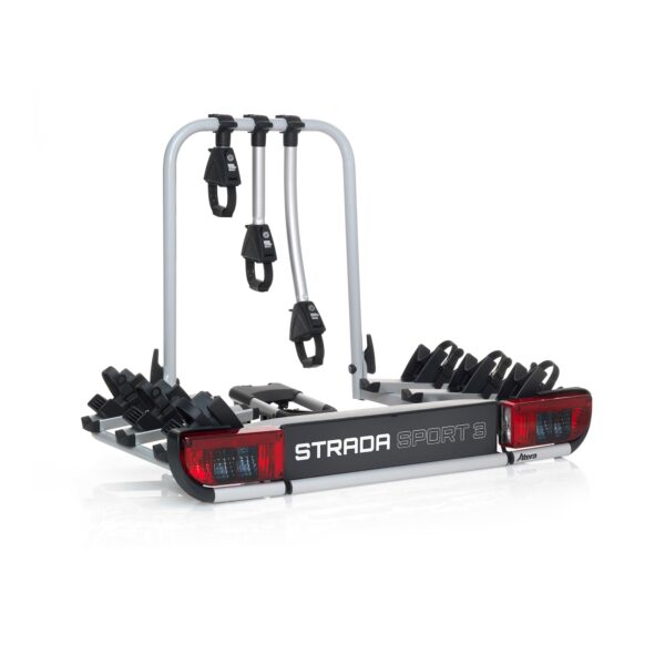 Atera Strada Sport 3 Kupplungsträger – Fahrradträger für 3 Bikes, 66,9 kg Zuladung