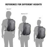 SKYSPER 20L Wanderrucksack mit 3D Air Mesh – Leichter Trekkingrucksack für Outdoor – Bild 9