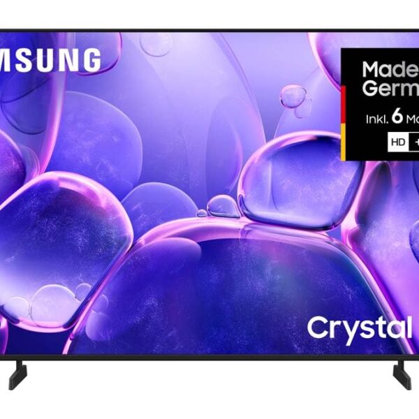 Samsung Crystal UHD U8079F 50 Zoll 4K LED Fernseher – Smart TV mit Crystal Prozessor & Knox Security