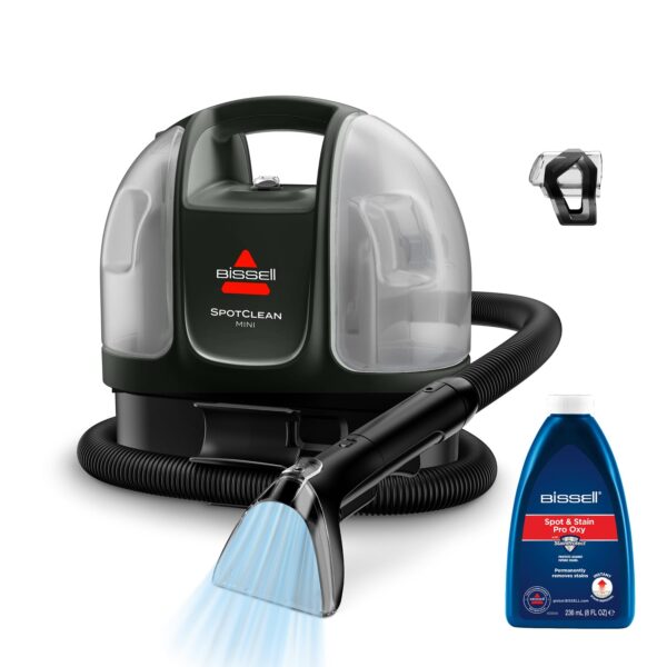Bissell SpotClean Mini Polsterreiniger – Kompakter Nasssauger mit 12.000 Pa Saugkraft
