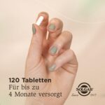 SOLGAR Magnesiumcitrat 200mg – Energie, Stressabbau & Muskelfunktion, 120 vegane Tabletten – Bild 4