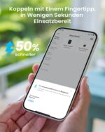 ieGeek 2K Solar Überwachungskamera Aussen – 360° PTZ mit Farb-Nachtsicht & PIR-Bewegungsmelder – Bild 6
