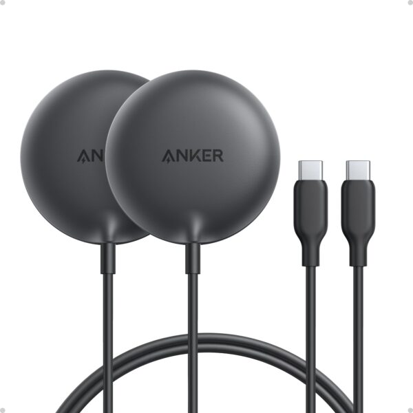 Anker Zolo Magnetisches Ladepad 2er-Pack – 15W Qi2 Schnellladung für iPhone