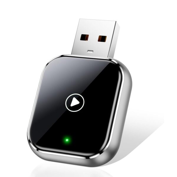 TKHIN Wireless CarPlay Adapter – Kabelloses Apple CarPlay für Autos mit GPS Navigation