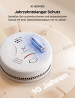X-Sense SD11 Rauchmelder 5er Set – 10 Jahre Batterie & Magnethalterung, TÜV-zertifiziert – Bild 6