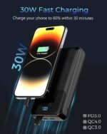 Icmilk PowerBank 50000mAh – 30W Schnellladung mit 4 Ausgängen für iPhone & Android – Bild 2