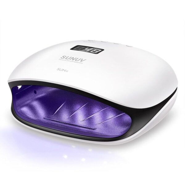 SUNUV UV LED Nagellampe mit 36 LEDs, LCD-Anzeige & Infrarot-Sensor – Schnell-Härtelampe für Gel-Nägel