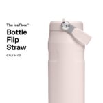 STANLEY 1913 Flip Straw Trinkflasche 0.7L – Vakuumisolierte Thermoflasche für 3 Tage Eiskühlung – Bild 2