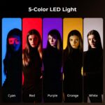 SMALLRIG RF20C LED-Videoleuchte 20W – Dimmbar mit 5 Farben & 20 Gobos für Profis – Bild 3