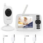 HelloBaby HB2438 Babyphone mit Kamera – 3,2 Zoll Display, Nachtsicht & 305 m Reichweite