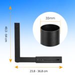 Starlink Gen 3/Standard 4/4X Wandhalterung – Verstellbar mit Rohradapter & Rostschutz – Bild 2