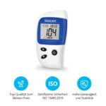 Sinocare Safe-Accu2 Blutzuckermessgerät Set – Schmerzfreie Messung mit 50 Teststreifen – Bild 4