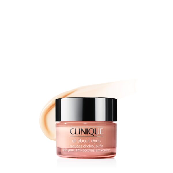 Clinique All About Eyes Eye Cream mit Vitamin C – Augencreme gegen Schwellungen & dunkle Augenringe