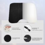 EASY EAGLE Auto-Nackenkissen aus Wildleder & Memory-Schaum – Ergonomische Nackenstütze für alle Fahrzeuge – Bild 3