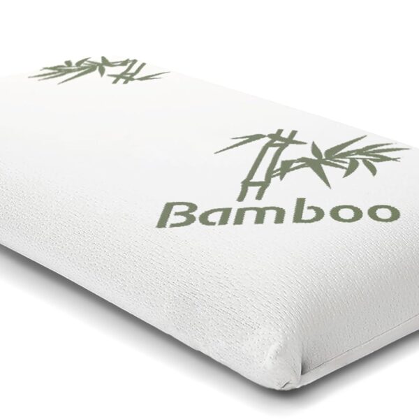 Siebenschläfer Orthopädisches Nackenstützkissen 70x36cm – Memory Foam mit Bamboo-Bezug