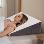 Exsnugy Keilkissen 19cm – Memory Schaum Stützkissen gegen Reflux & Schnarchen