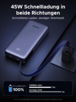 UGREEN Nexode Power Bank 20000mAh – 55W Mi Turbo Charge & 45W PD für iPhone & Xiaomi – Bild 6