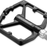 ROCKBROS Flat Pedale 9/16 Zoll – CNC-Aluminium mit Rutschfestem Grip für MTB & Rennrad