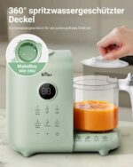Bear 6-in-1 Babynahrungszubereiter mit Dampfgarer & Mixer – BPA-frei für gesunde Heimatkost – Bild 7