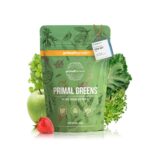 Primal Harvest Super Greens Pulver mit 27 Pflanzenstoffen – Spirulina & Weizengras, 30 Portionen – Bild 6