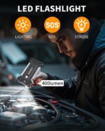 BOCIOFO 12V Starthilfe Powerbank 6000A – Auto Booster für Benzin & Diesel – Bild 3