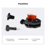 K&F CONCEPT Motorrad Windschutzscheiben-Kamerahalterung – Action-Cam Halter für GoPro & DJI – Bild 7