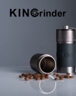 KINGrinder K6 Manuelle Kaffeemühle Eisengrau – 200 Mahlgrade für alle Brühmethoden – Bild 4