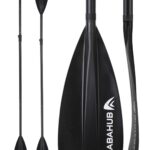 Abahub 2in1 SUP Kajak Paddel 173–226 cm – Aluminium Verstellbar für Stand-Up Paddleboard