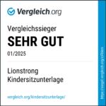 LIONSTRONG Kindersitzunterlage ISOFIX-geeignet – Autositzschoner Schwarz 2er-Set – Bild 9