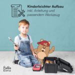 Bellabino Aki Wendebank 2in1 – Kindersitzbank & Tisch aus Birke mit 3 Sitzhöhen – Bild 8