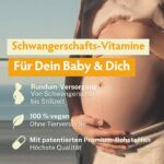 BabyFORTE Folsäure + Omega-3 Algenöl – 180 Kapseln für Schwangerschaft & Stillzeit – Bild 2
