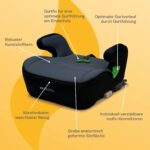 Osann Junior Isofix Sitzerhöhung i-Size 126-150 cm – Sichere Kindersitzerhöhung Nero – Bild 3