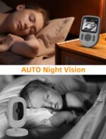 TakTark Babyphone mit Kamera 2,8 Zoll 720p – Sicheres Überwachen ohne WLAN – Bild 5