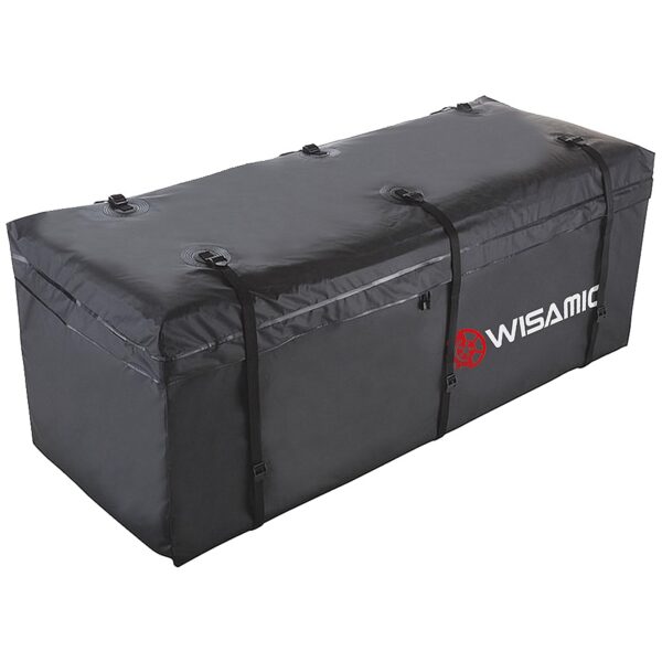 WISAMIC Heckbox 566 Liter – Wasserdichte Anhängerkupplung Gepäcktasche für Autos