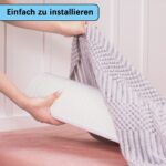 TANYOO Bettkantenschutz 132 cm – Schutzkissen für Babys & Kleinkinder mit rutschfestem Bezug – Bild 5